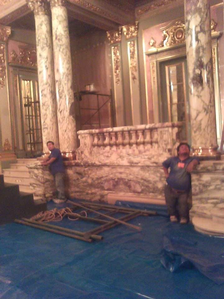 Pulido Salón Dorado   Palacio de Gobierno